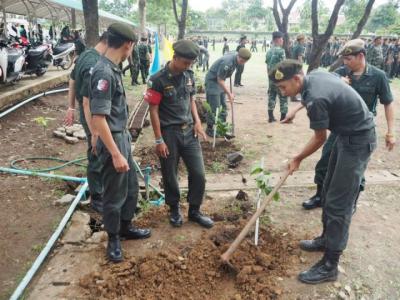 พิธีไหว้ครูนักศึกษาวิชาทหาร