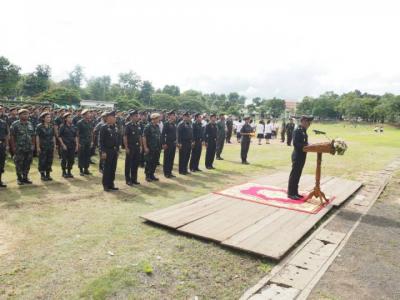 พิธีไหว้ครูนักศึกษาวิชาทหาร