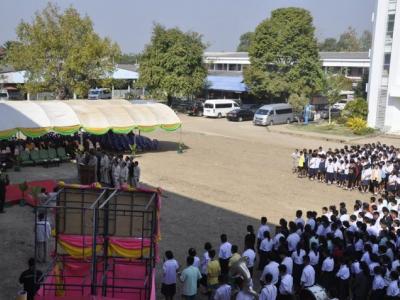 พิธีเปิดอาคารเพชร ณ โรงเรียนนิยมศิลป์อนุสรณ์