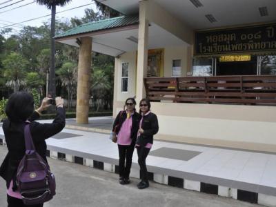 คณะดูงานจากโรงเรียนหนองแค สรกิจพิทยา และโรงเรียนบางกะปิ 