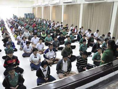 กิจกรรมส่งเสริมคุณธรรมจริยธรรมนักเรียน