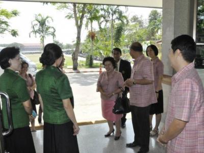 ต้อนรับคณะดูงานจากโรงเรียนโชคชัยสามัคคี