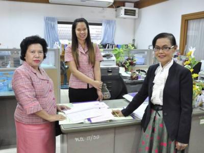 ต้อนรับคณะดูงานจากโรงเรียนโชคชัยสามัคคี