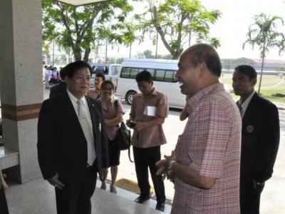 ต้อนรับคณะดูงานจากโรงเรียนโชคชัยสามัคคี