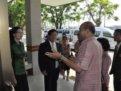 ต้อนรับคณะดูงานจากโรงเรียนโชคชัยสามัคคี