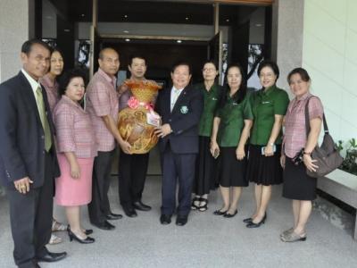 ต้อนรับคณะดูงานจากโรงเรียนโชคชัยสามัคคี