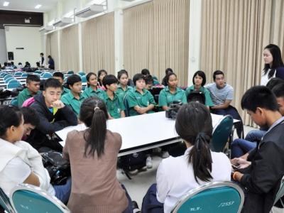 มหาวิทยาลัยรังสิตคณะนิเทศศาสตร์ ร่วมกับศูนย์แนะแนวสพม.40 จัดอบรม